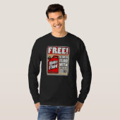 Free Blinker Fluid Funny Mechanic Carguy Blinker F T-shirt (Voorkant volledig)
