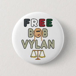 Free Bob Vylan Ronde Button 5,7 Cm