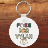 Free Bob Vylan Sleutelhanger (Achterkant)