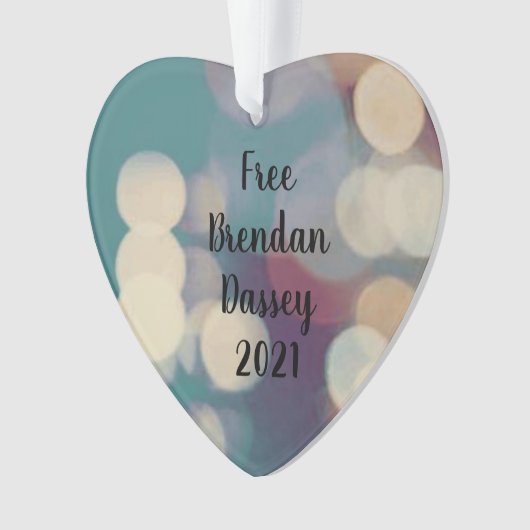 Free Brendan Dassey Ornament (voorkant)