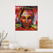 Free Burma Poster (Keuken)