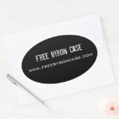 Free Byron Hoesje Sticker (Envelop)