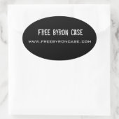 Free Byron Hoesje Sticker (Tas)