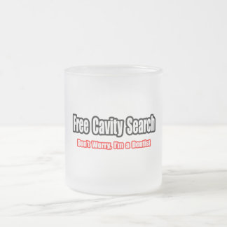 Free Cavity Search (Ventist Joke) Matglas Koffiemok