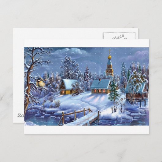 Free-Christmas-PowerPoint-Achtergrond-8 Feestdagenkaart (Voorkant / Achterkant)