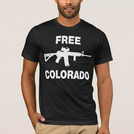 Free Colorado AR-15 Shirt (Voorkant)