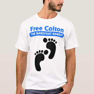 Free Colton - TheBarefoot Bandit T-shirt