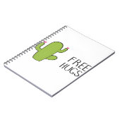 Free Cute HUGS , Funny Gekke Hugging Notitieboek (Linkerzijde)