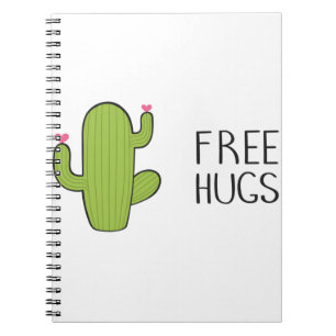 Free Cute HUGS , Funny Gekke Hugging Notitieboek