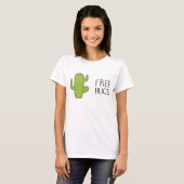 Free Cute HUGS , Funny Gekke Hugging T-shirt (Voorkant volledig)