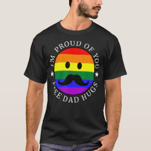 Free Dad Hugs LGBT Gay Pride T-shirt