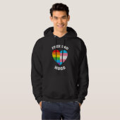 Free Dad Hugs Lgbt Pride Hoodie (Voorkant volledig)