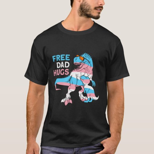 Free Dad Hugs T-shirt (Voorkant)