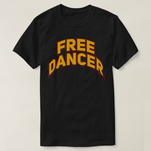 Free Dancer T-shirt (Design voorkant)