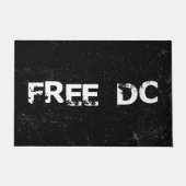 Free DC Washington Free DC Deurmat (Voorkant)
