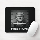 Free Donald Trump Mugshot Muismat (Met muis)