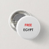 FREE EGYPT Button (Voorkant /achterkant)