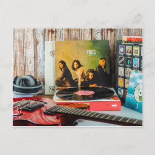 Free Fire and Water album cover Briefkaart