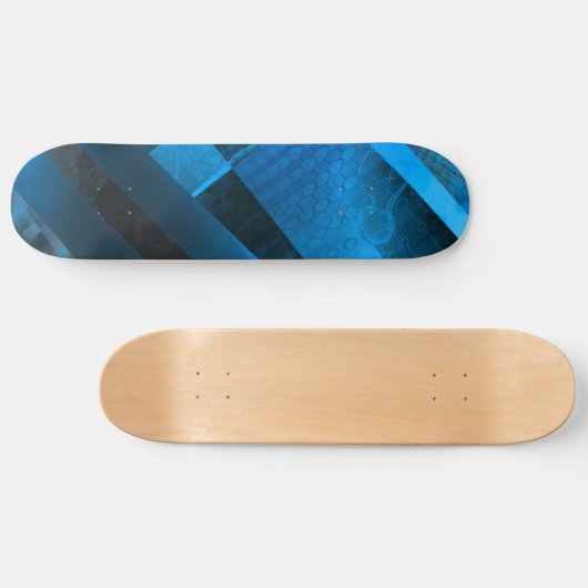 Free Floating (blue) Persoonlijk Skateboard (Horizontaal)