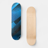 Free Floating (blue) Persoonlijk Skateboard (Voorkant)