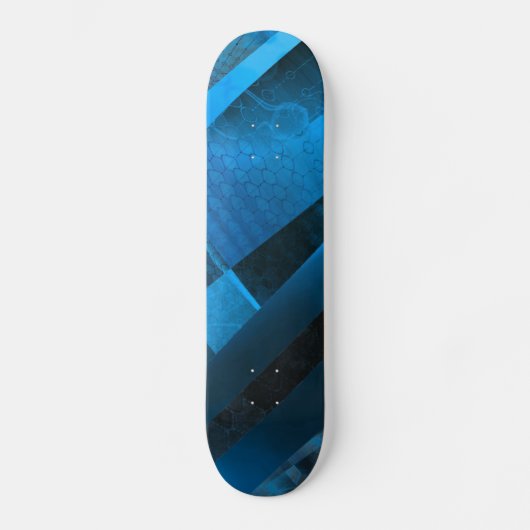 Free Floating (blue) Persoonlijk Skateboard (Voorkant)