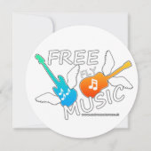 Free Fly Music Kaart (Voorkant)