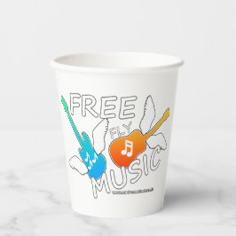 Free Fly Music Papieren Bekers