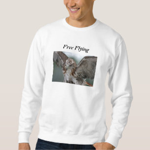 "Free Flying" Red Tail Hawk Foto Sweatsirt Trui