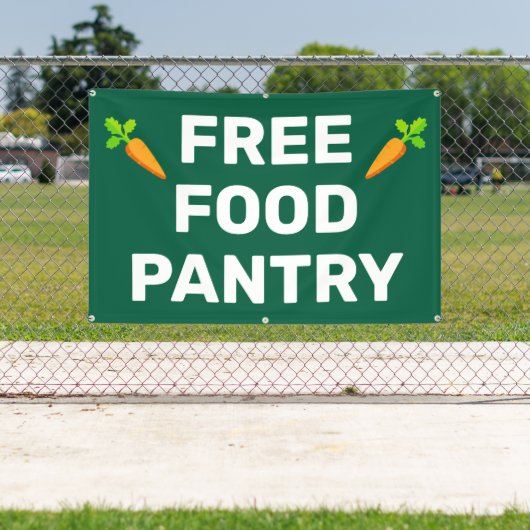Free Food Pantry Banner (Insitu)