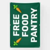 Free Food Pantry Banner (Verticaal)