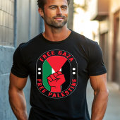 Free Gaza en ook Free Palestine T-Shirt