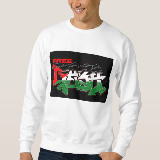 Free Gaza Graffiti Sweatshirt