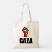 Free Gaza Palestine Tote Bag (Achterkant)