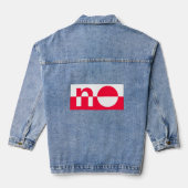 free greenland denim jacket (Achterkant)