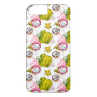 Free Hand Textured Fruit Pattern