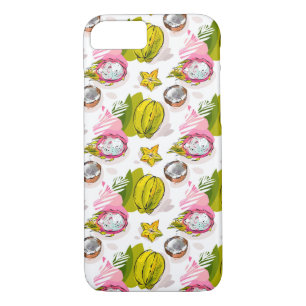 Free Hand Textured Fruit Pattern Case-Mate iPhone Case