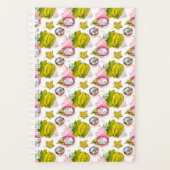 Free Hand Textured Fruit Pattern Planner (Voorkant)