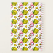 Free Hand Textured Fruit Pattern Planner (Achterkant)