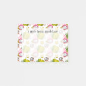 Free Hand Textured Fruit Pattern Post-it® Notes (Voorkant)