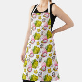 Free Hand Textured Fruit Pattern Schort (Insitu)