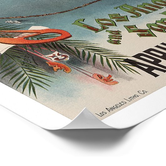 Free Harbour Jubilee, 1899. Adverteren Poster (Hoek)