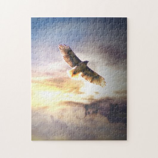 Free Hawk Bird Southwestern Legpuzzel (Verticaal)