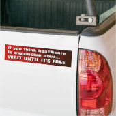 Free Healthcare Bumpersticker (Op Truck)