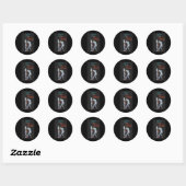 Free Hill Tyreek Ronde Sticker (Vel)