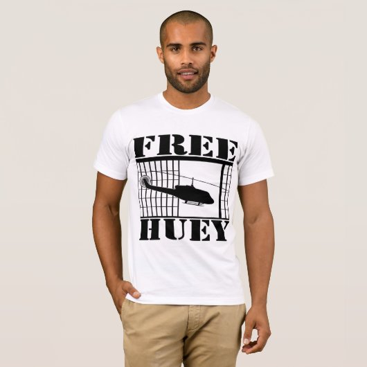 Free Huey Tshirts (Voorkant volledig)