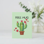 Free Hug Briefkaart (Staand voorkant)