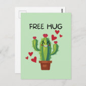 Free Hug Briefkaart (Voorkant / Achterkant)