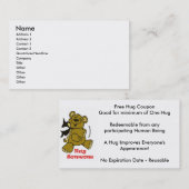 Free Hug Coupon BC (Voorkant / Achterkant)