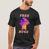 Free Hug Mushroom Rave T-shirt (Voorkant)
