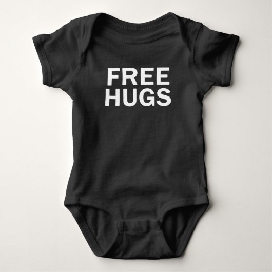 Free Hugs Baby - Baby/Toddler Officier Romper (Voorkant)